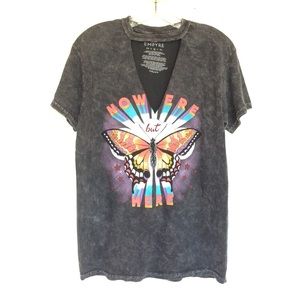 Nowhere But Here Butterfly T shirt